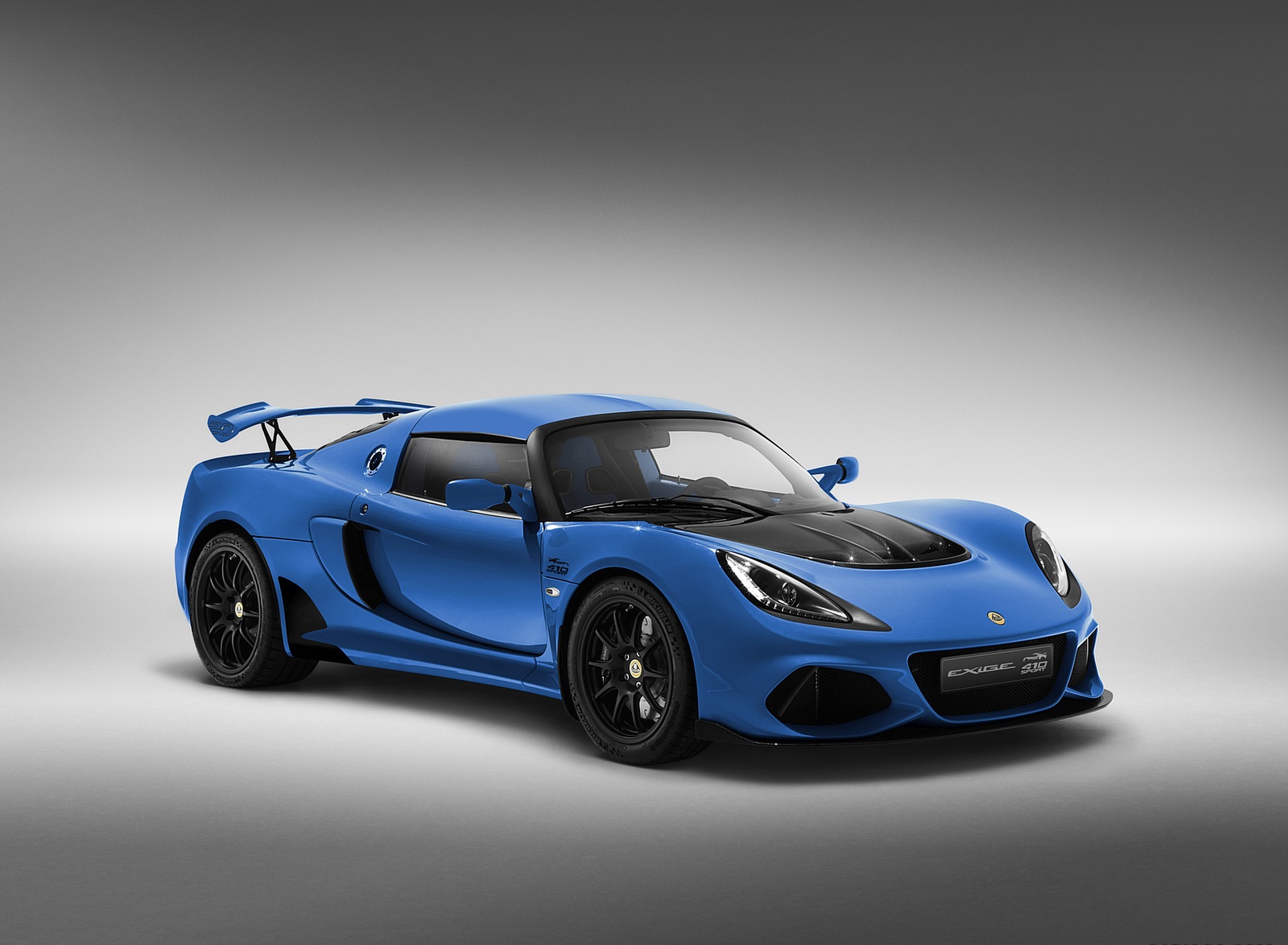2020 Lotus Exige Sport 410 20th Anniversary (Color: Laser Blue) Front Three-Quarter Wallpapers #12 of 15