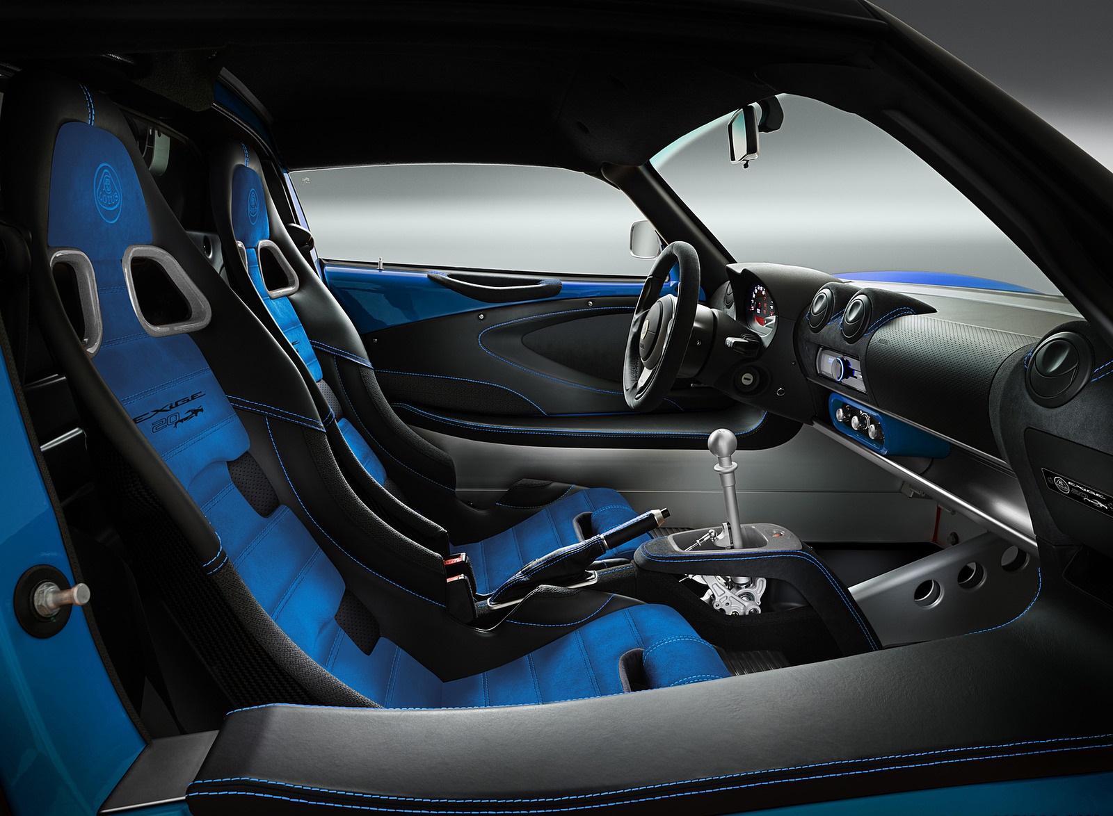 2020 Lotus Exige Sport 410 20th Anniversary (Color: Laser Blue) Interior Wallpapers #15 of 15
