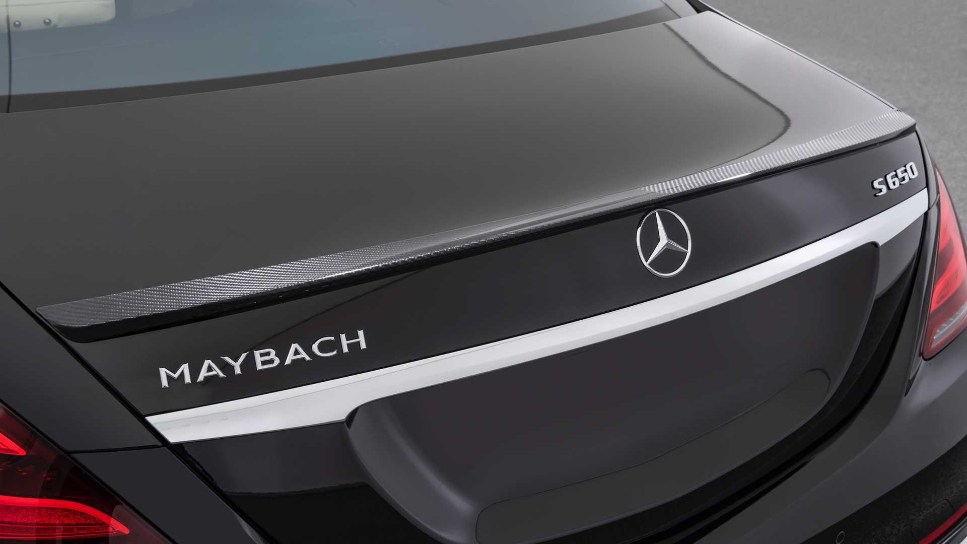 2020 Mercedes-Maybach S 650 Night Edition Spoiler Wallpapers (4)