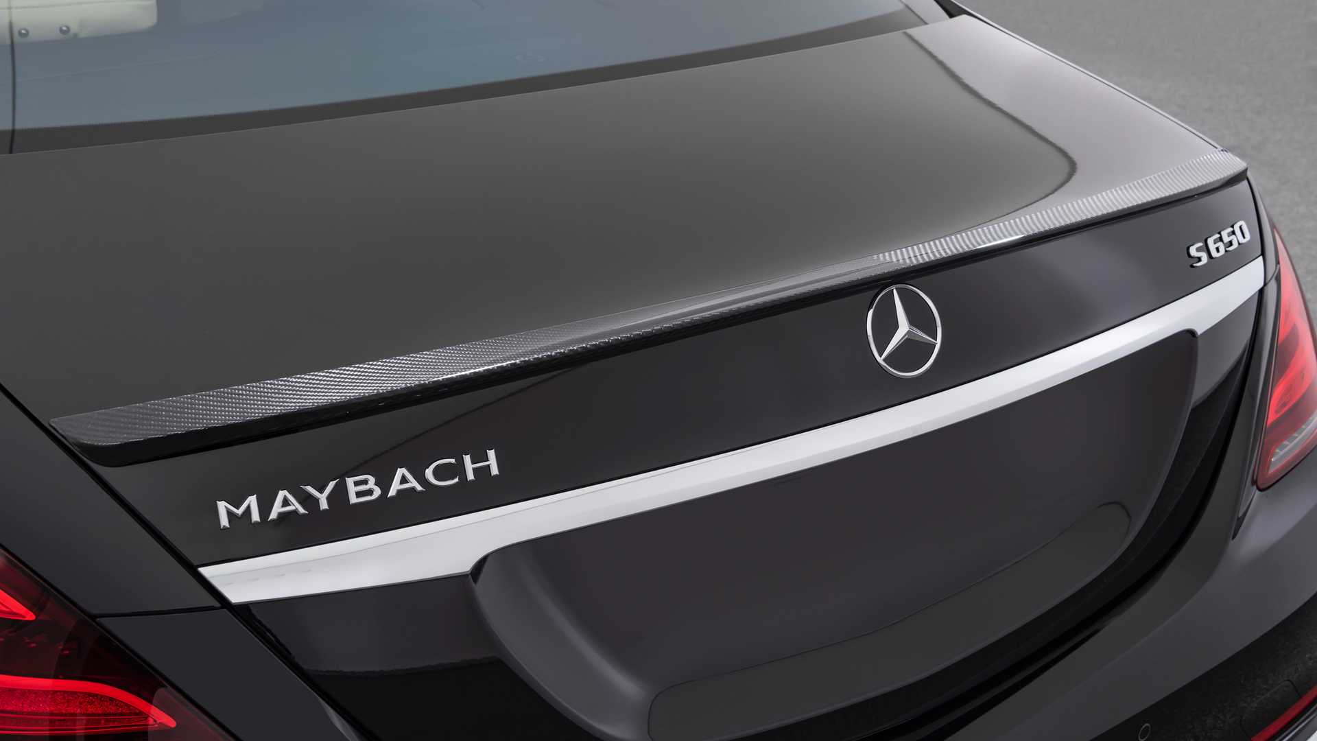 2020 Mercedes-Maybach S 650 Night Edition Spoiler Wallpapers #4 of 8