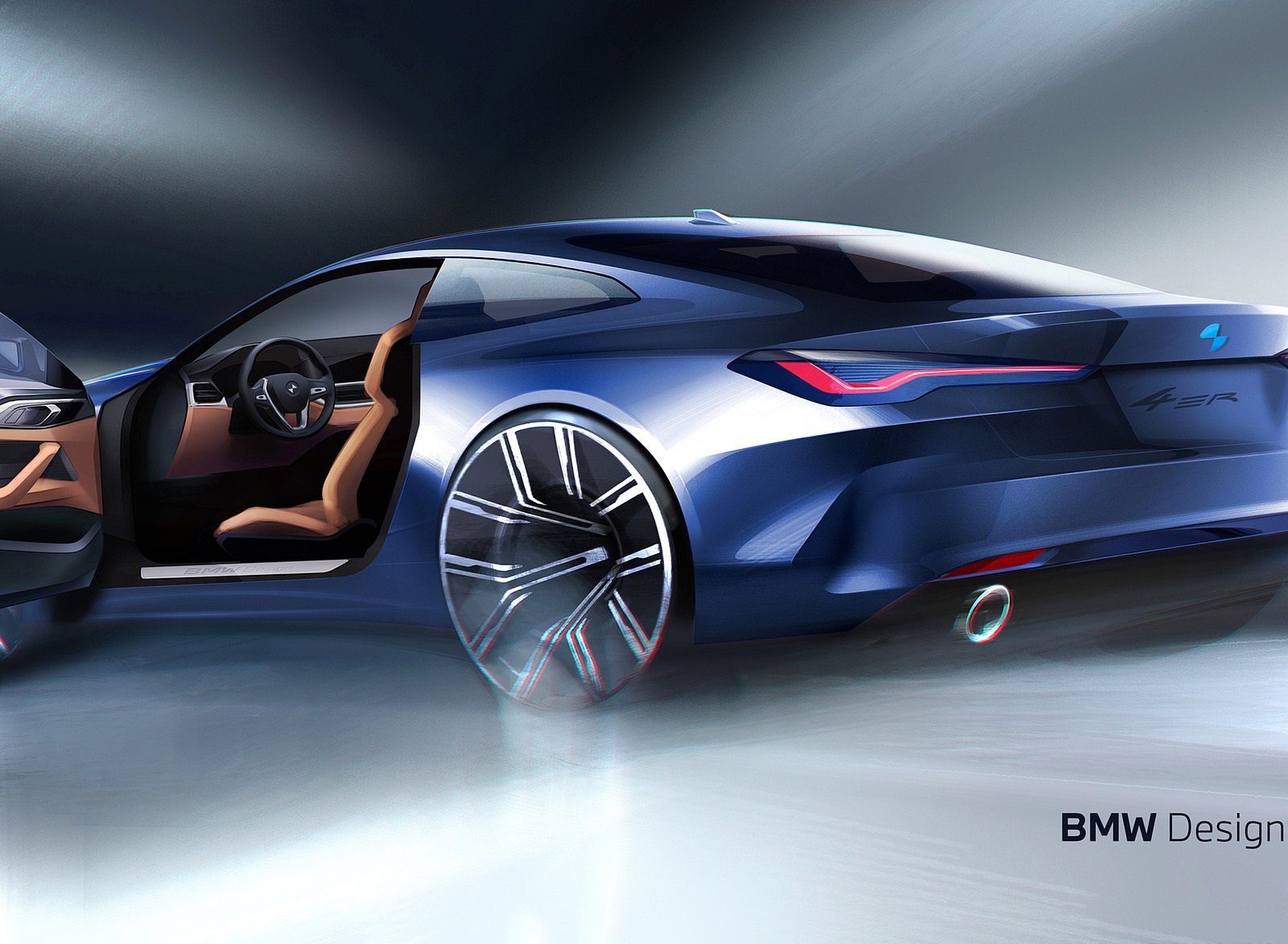 2021 BMW 4 Series Coupe Design Sketch Wallpapers #73 of 82