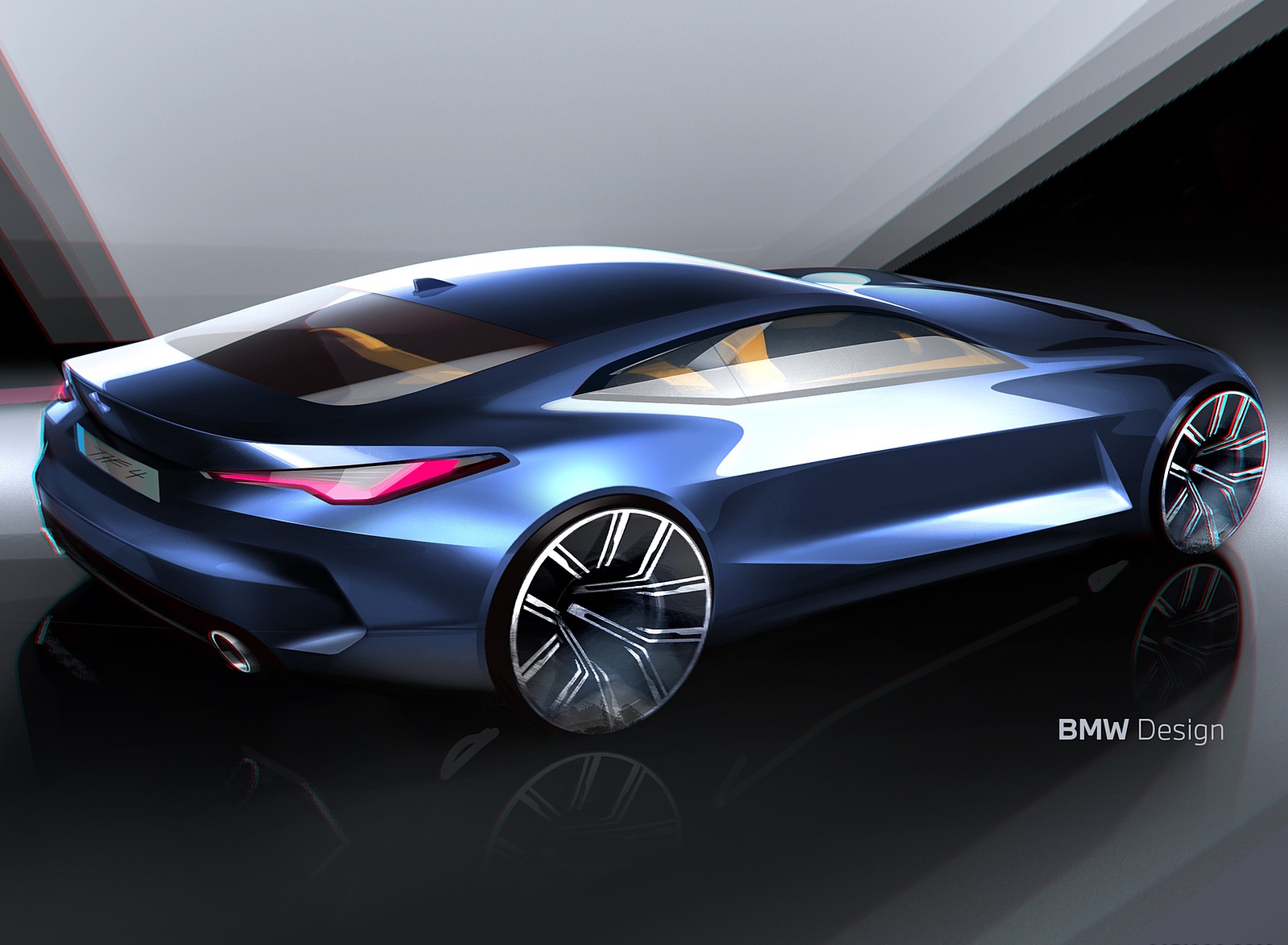 2021 BMW 4 Series Coupe Design Sketch Wallpapers #64 of 82