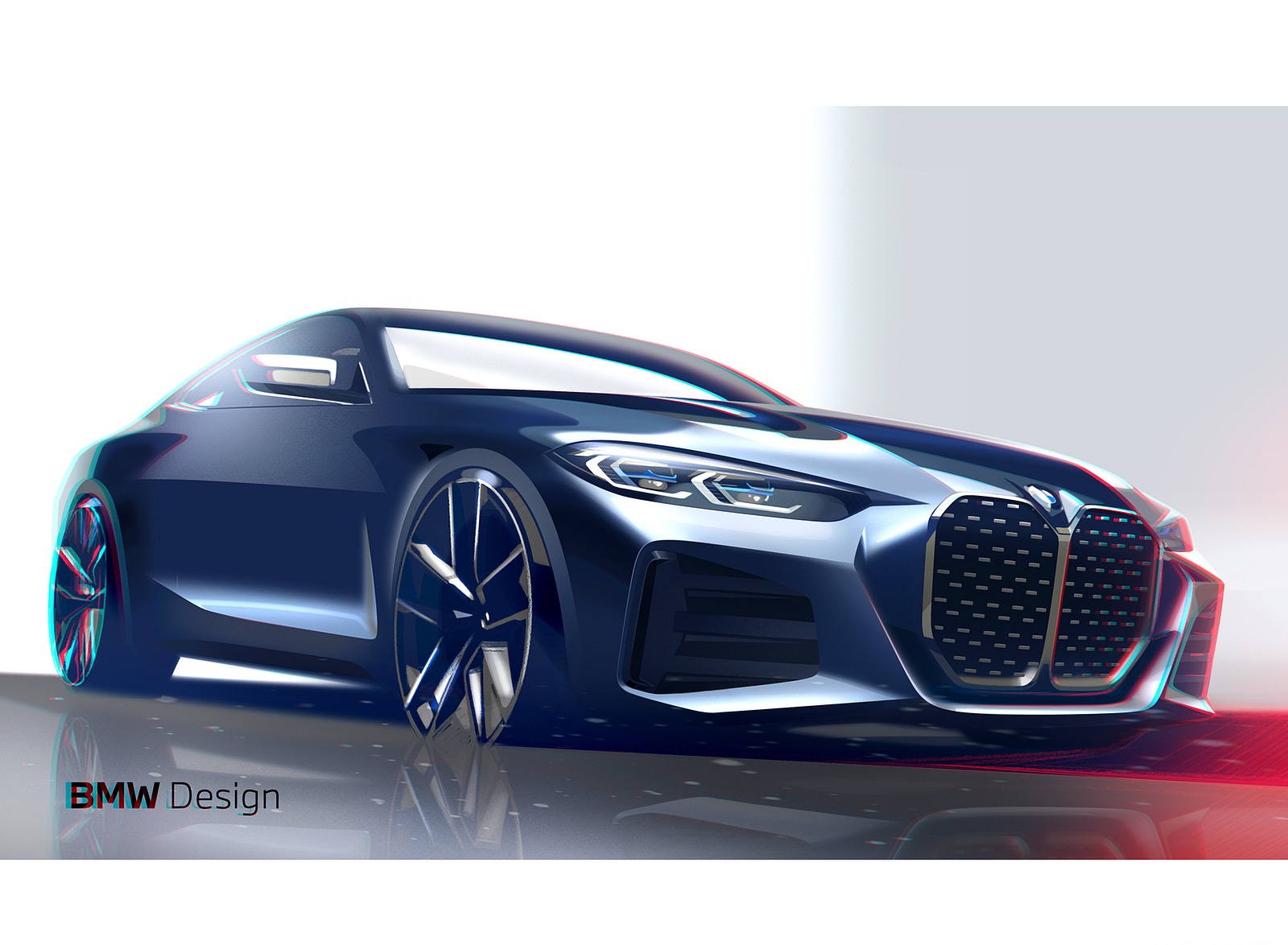 2021 BMW 4 Series Coupe Design Sketch Wallpapers #68 of 82