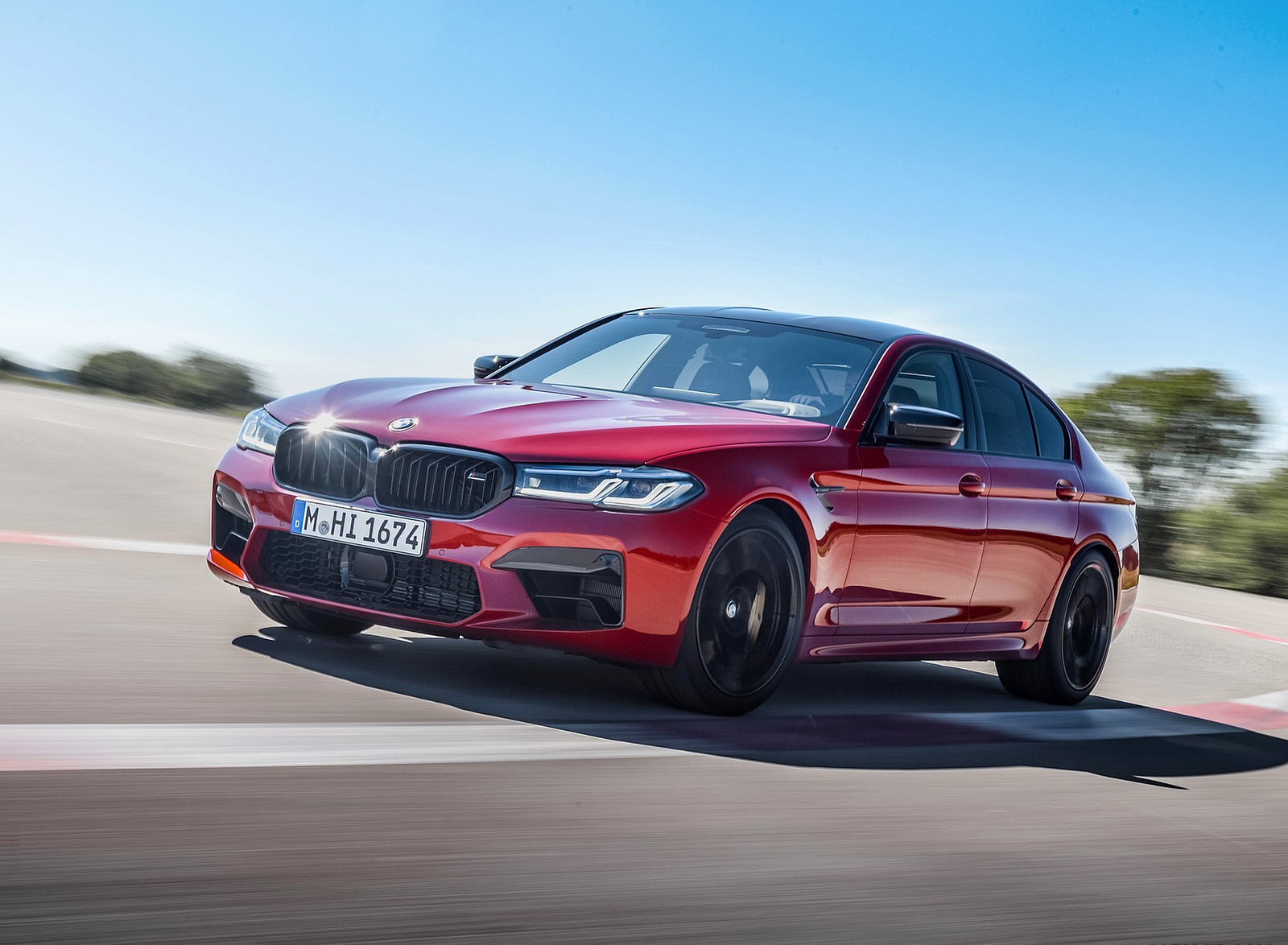 2021 BMW M5 Competition Front Three-Quarter Wallpapers (2)