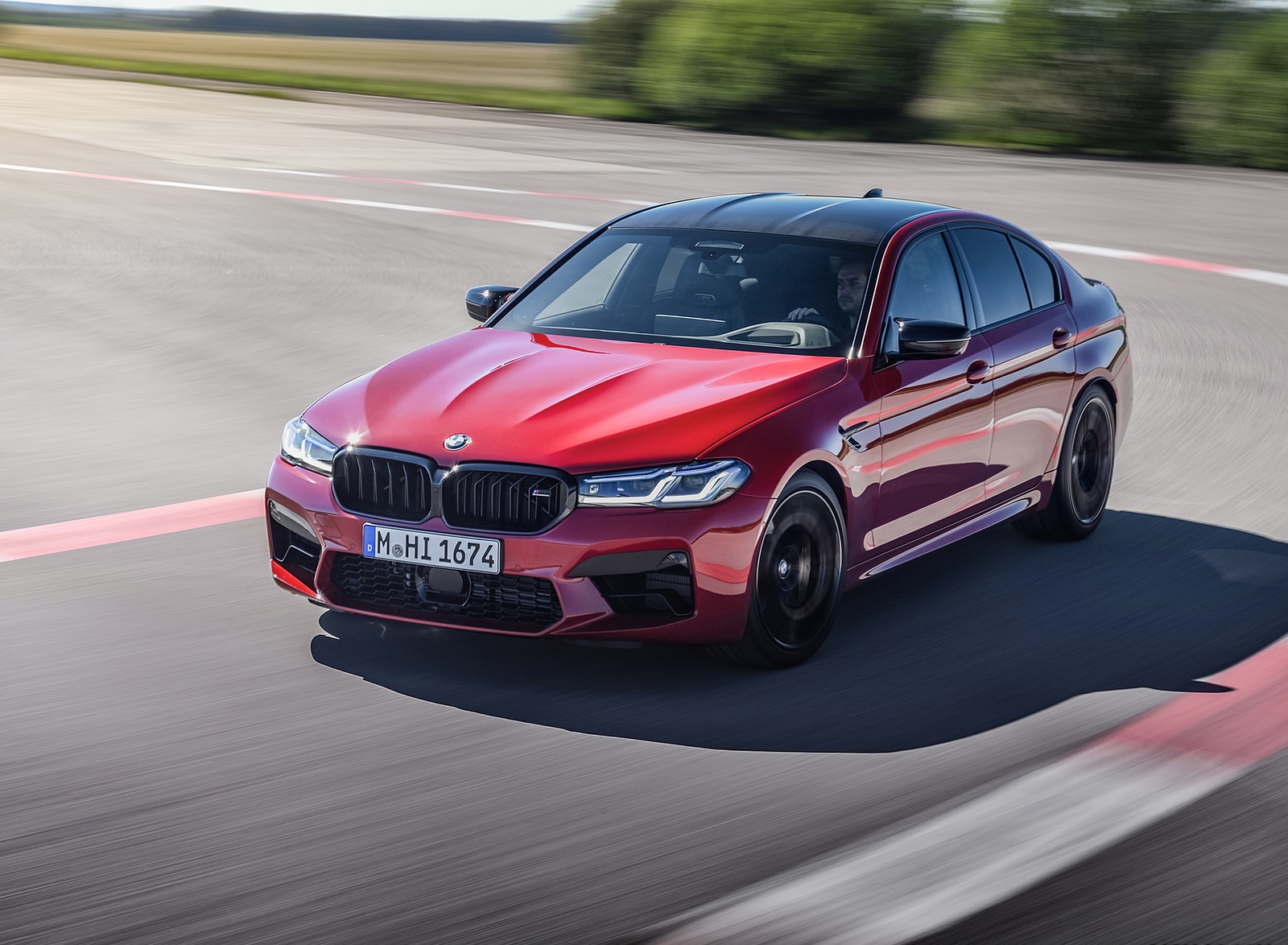 2021 BMW M5 Competition Front Three-Quarter Wallpapers (4)