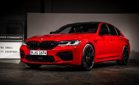 2021 BMW M5 Competition Front Three-Quarter Wallpapers 450x275 (24)