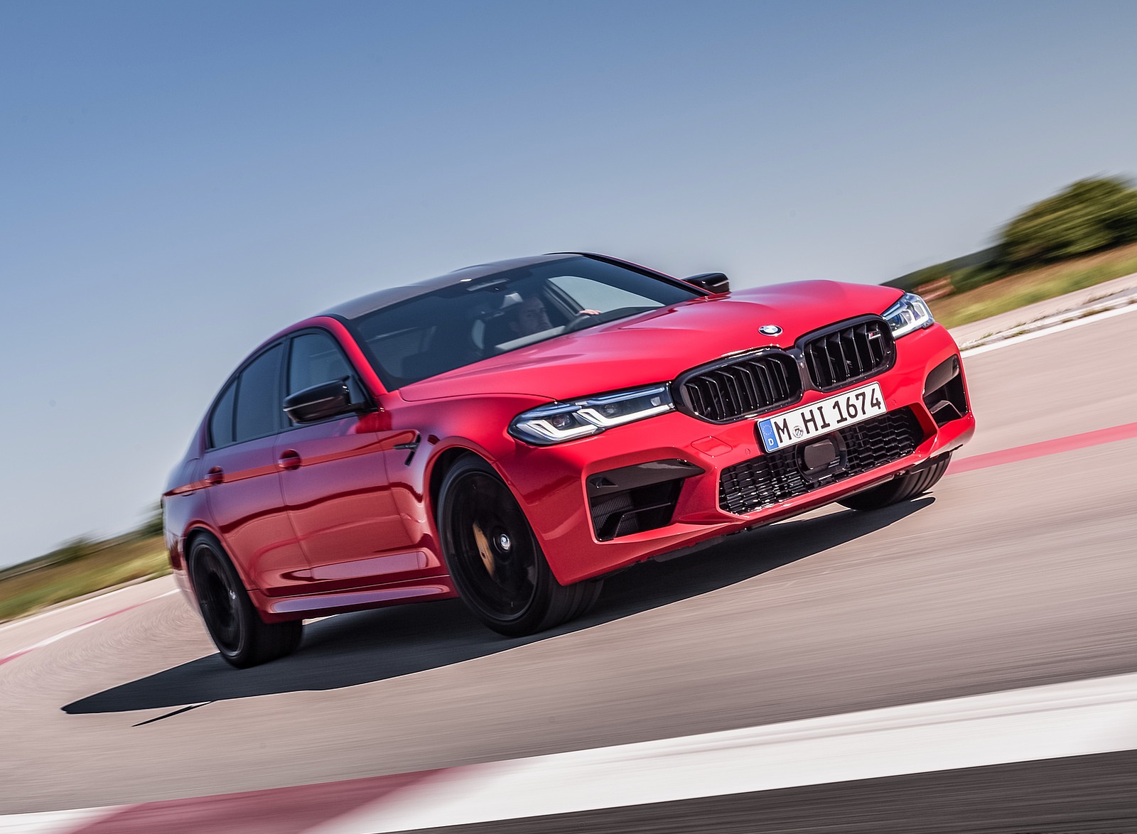 2021 BMW M5 Competition Front Three-Quarter Wallpapers (1)