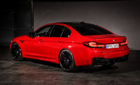 2021 BMW M5 Competition Rear Three-Quarter Wallpapers 450x275 (33)