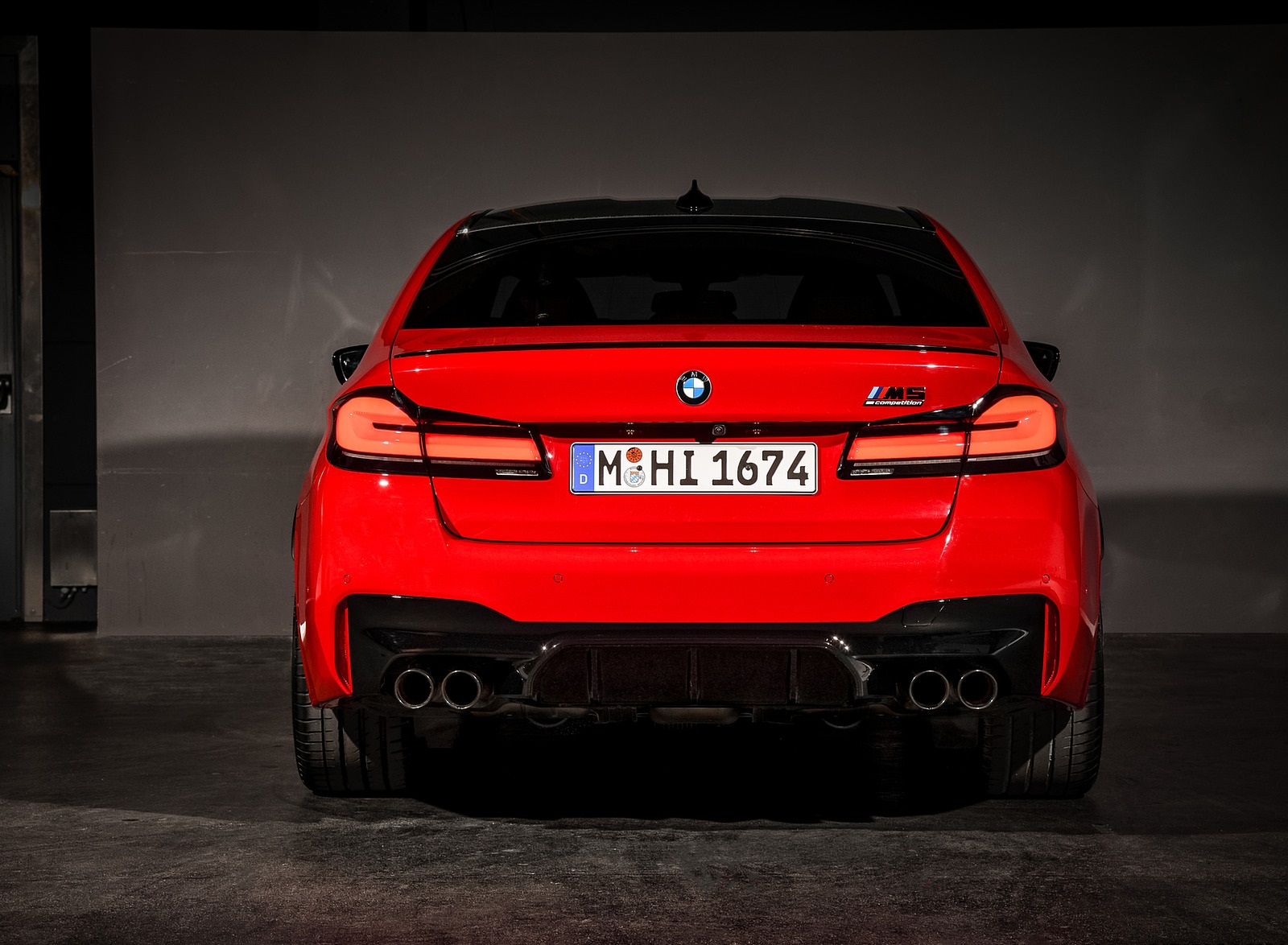 2021 BMW M5 Competition Rear Wallpapers #34 of 46