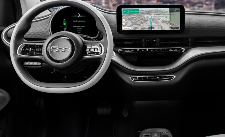 2021 Fiat 500 la Prima EV Interior Cockpit Wallpapers 450x275 (31)