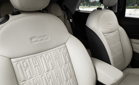 2021 Fiat 500 la Prima EV Interior Seats Wallpapers 450x275 (29)
