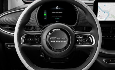 2021 Fiat 500 la Prima EV Interior Steering Wheel Wallpapers 450x275 (25)