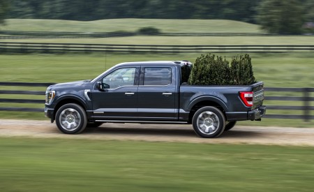 2021 Ford F-150 Hybrid Side Wallpapers 450x275 (19)