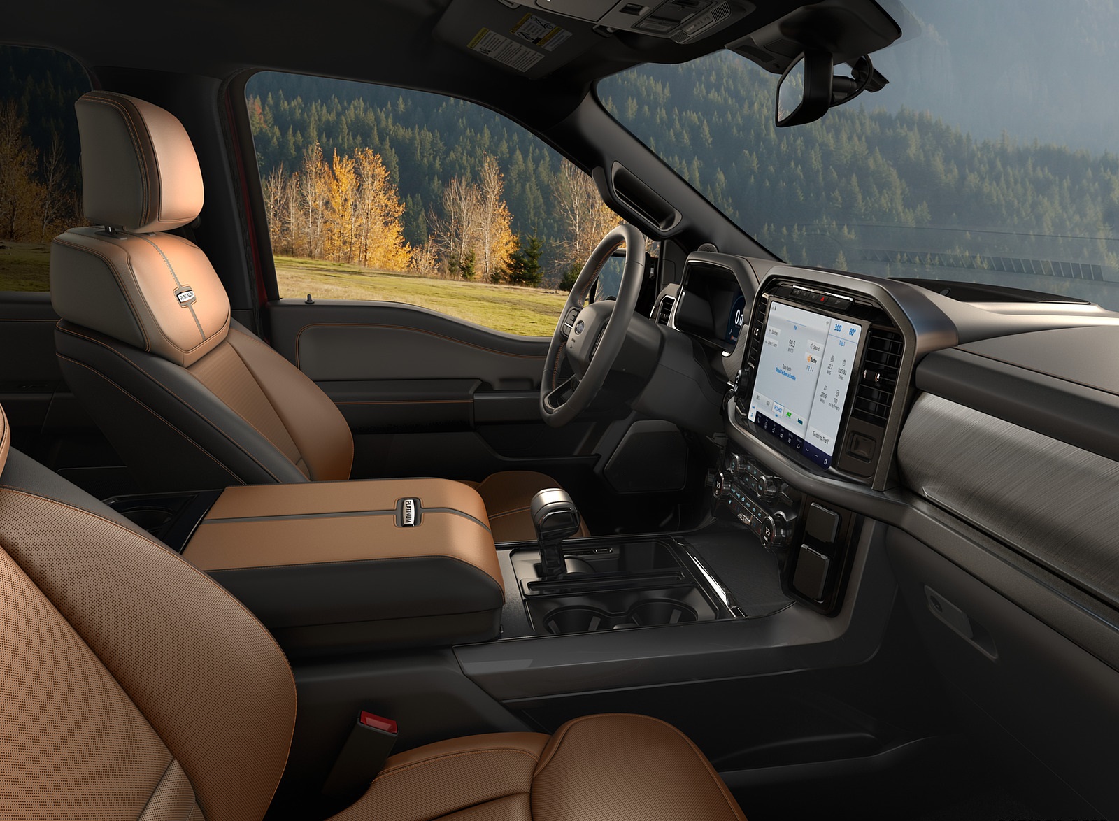 2021 Ford F-150 Interior Wallpapers  #38 of 46