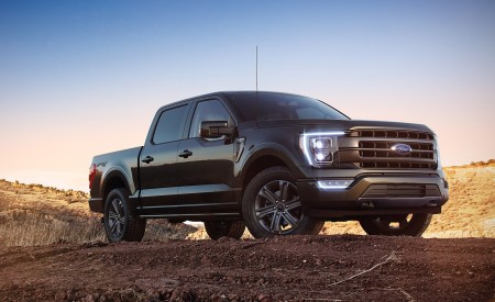 2021 Ford F-150 Lariat Front Three-Quarter Wallpapers 450x275 (11)