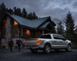 2021 Ford F-150 Platinum (Color: Iconic Silver) Rear Three-Quarter Wallpapers 150x120