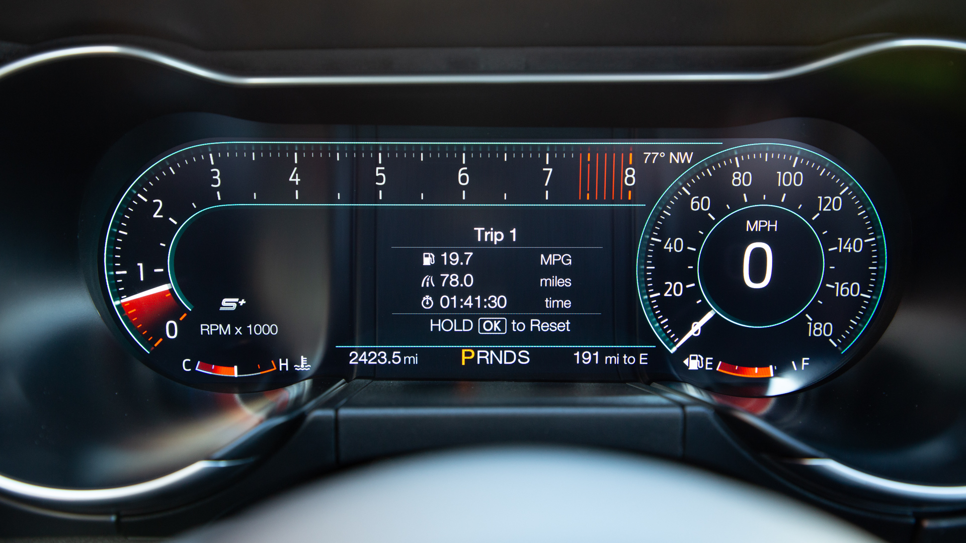 2021 Ford Mustang Mach 1 Digital Instrument Cluster Wallpapers #51 of 52