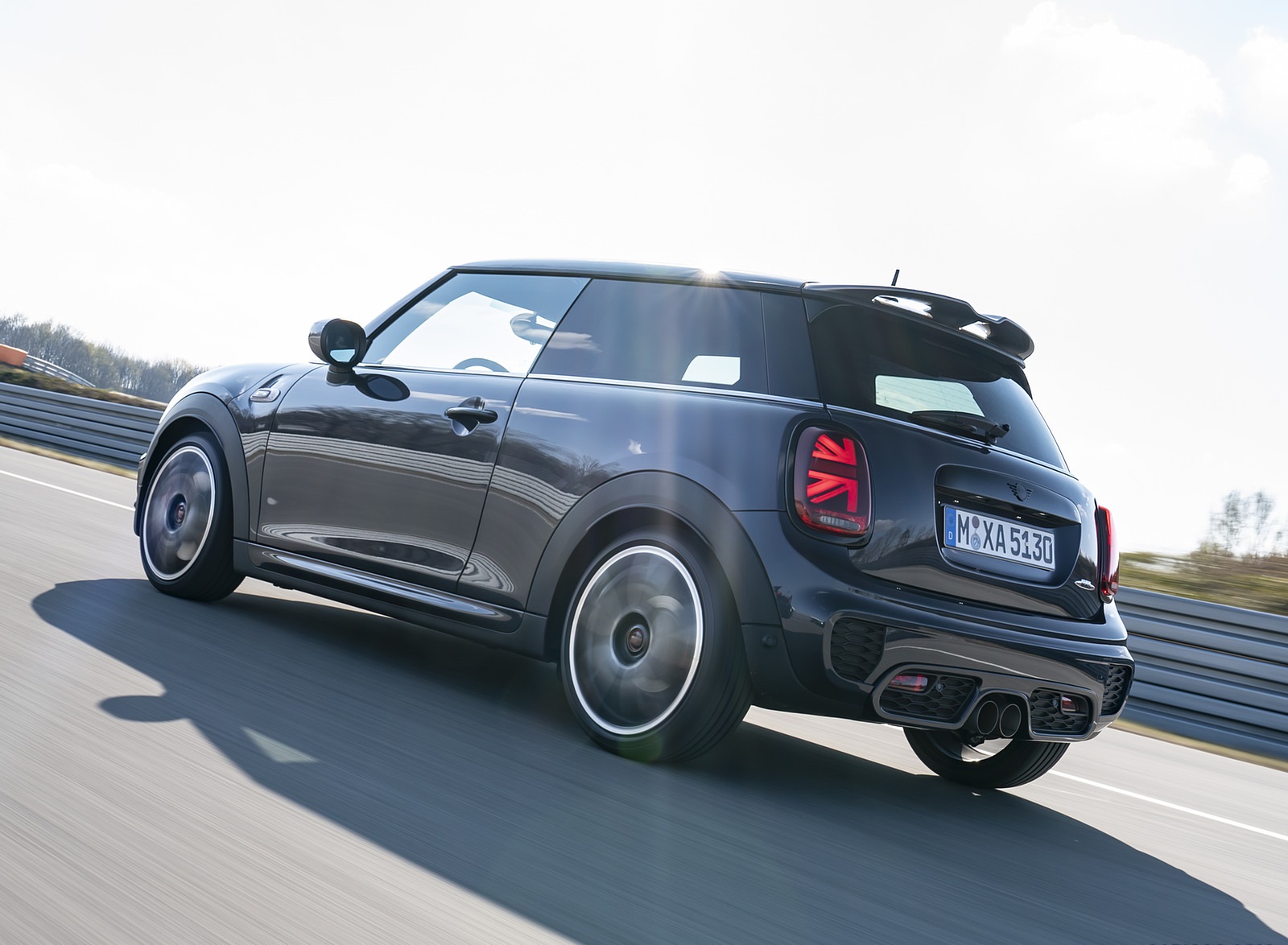 2021 MINI John Cooper Works GP Pack Rear Three-Quarter Wallpapers #4 of 13