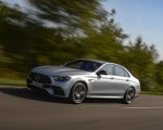 2021 Mercedes-AMG E 63 S 4MATIC+ (Color: High-Tech Silver Metallic) Front Three-Quarter Wallpapers 150x120 (5)