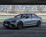 2021 Mercedes-AMG E 63 S 4MATIC+ (Color: High-Tech Silver Metallic) Front Three-Quarter Wallpapers 150x120 (15)