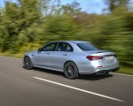 2021 Mercedes-AMG E 63 S 4MATIC+ (Color: High-Tech Silver Metallic) Rear Three-Quarter Wallpapers 150x120