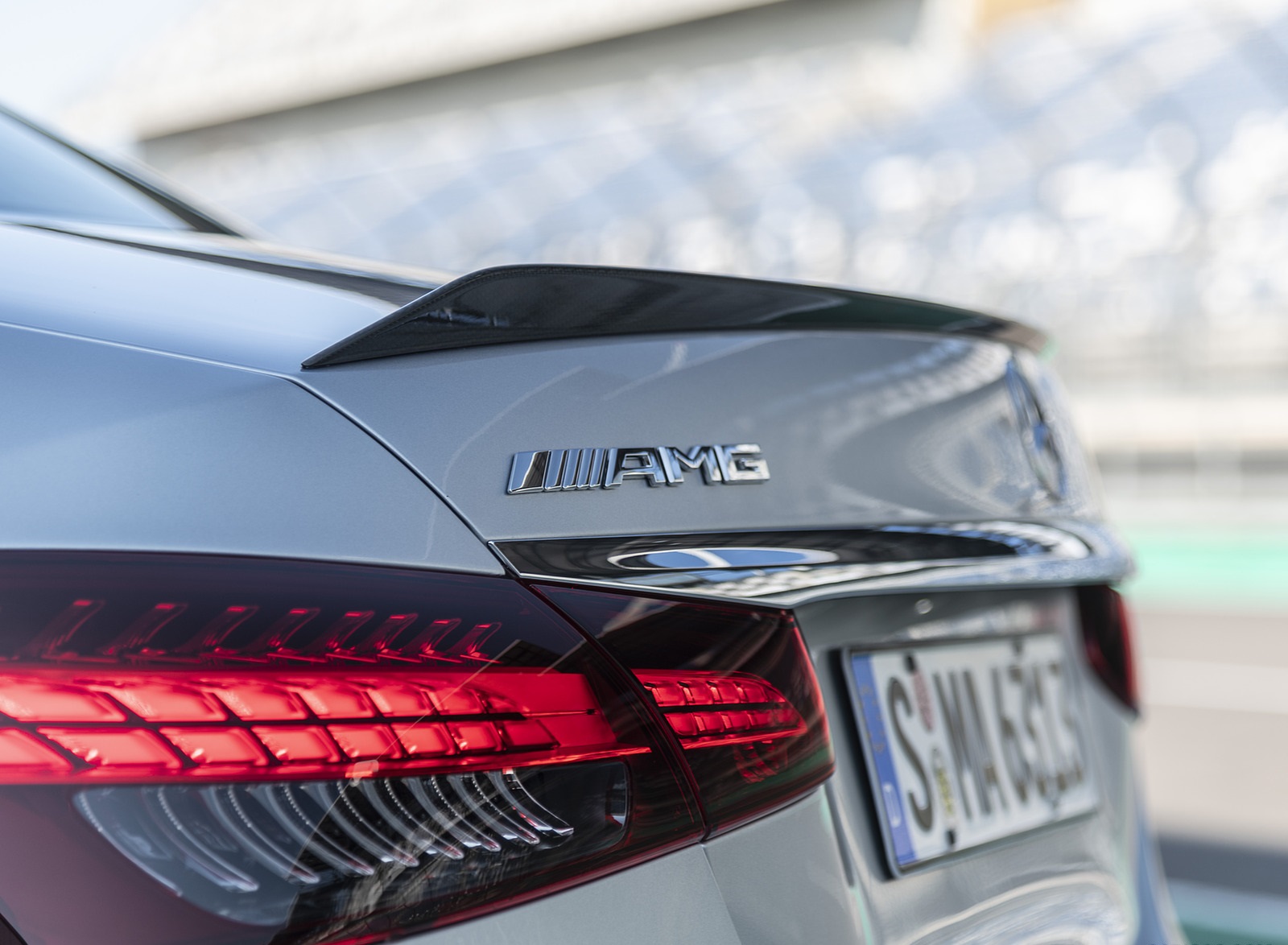 2021 Mercedes-AMG E 63 S 4MATIC+ (Color: High-Tech Silver Metallic) Tail Light Wallpapers #46 of 96