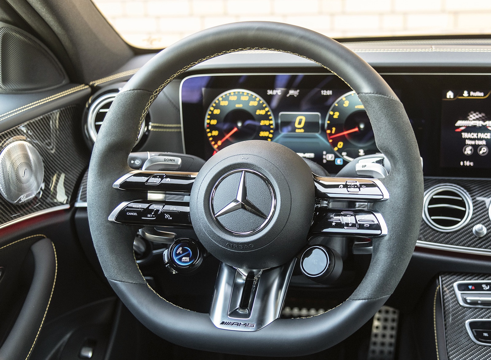 2021 Mercedes-AMG E 63 S 4MATIC+ Interior Steering Wheel Wallpapers #50 of 96