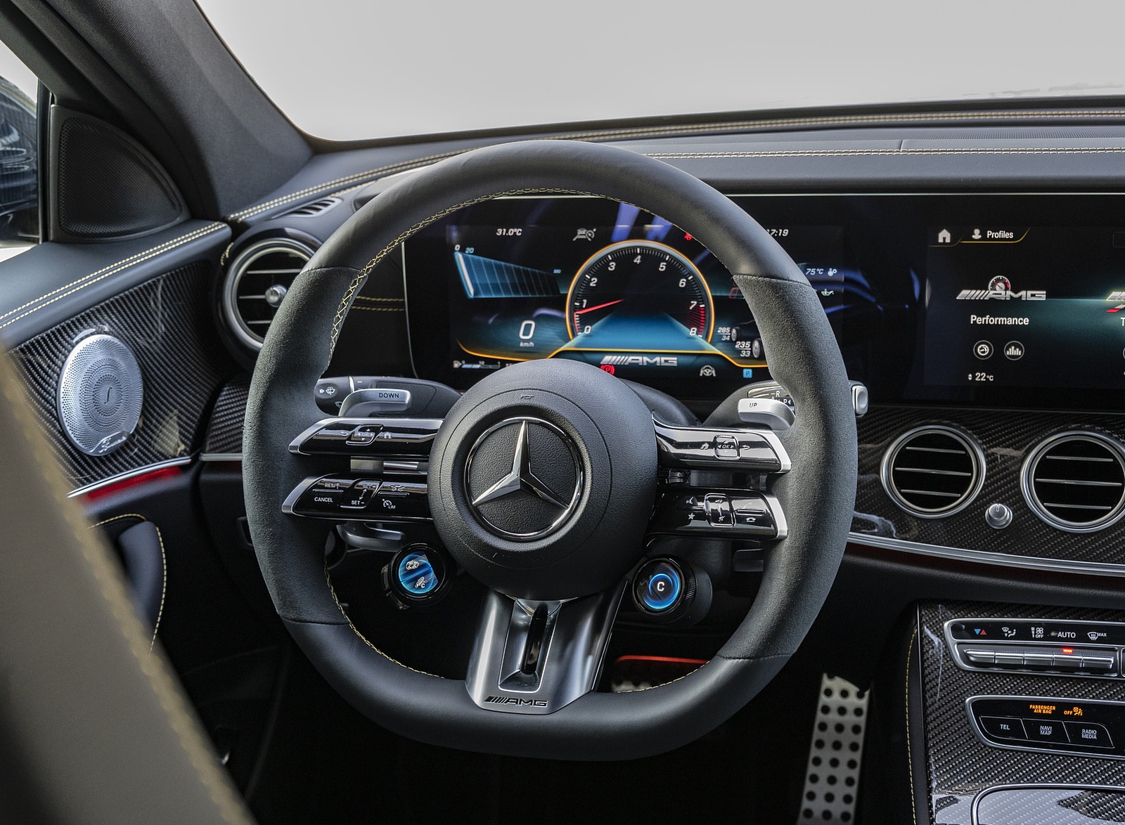 2021 Mercedes-AMG E 63 S 4MATIC+ Interior Steering Wheel Wallpapers #55 of 96