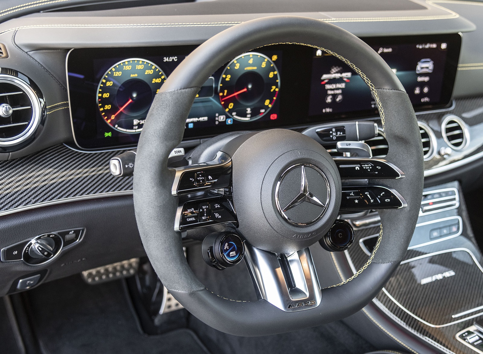 2021 Mercedes-AMG E 63 S 4MATIC+ Interior Steering Wheel Wallpapers #52 of 96