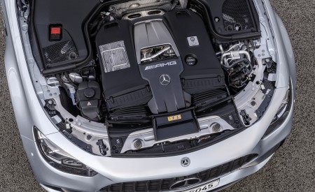 2021 Mercedes-AMG E 63 S (Color: Hightech Silver Metallic) Engine Wallpapers 450x275 (94)