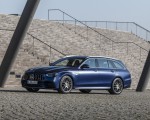 2021 Mercedes-AMG E 63 S Estate 4MATIC+ (Color: Designo Magno Brilliant Blue) Front Three-Quarter Wallpapers 150x120 (14)