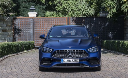 2021 Mercedes-AMG E 63 S Estate 4MATIC+ (Color: Designo Magno Brilliant Blue) Front Wallpapers 450x275 (35)