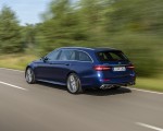 2021 Mercedes-AMG E 63 S Estate 4MATIC+ (Color: Designo Magno Brilliant Blue) Rear Three-Quarter Wallpapers 150x120