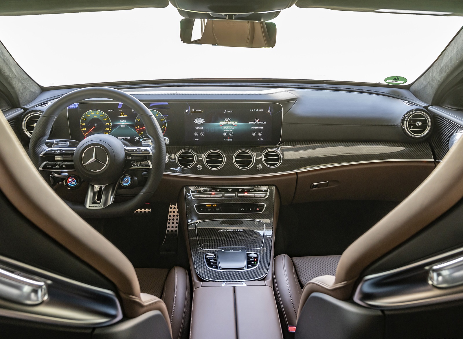 2021 Mercedes-AMG E 63 S Estate 4MATIC+ Interior Cockpit Wallpapers #55 of 95