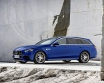 2021 Mercedes-AMG E 63 S Estate (Color: Brilliant Blue Magno) Front Three-Quarter Wallpapers 150x120