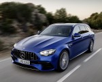 2021 Mercedes-AMG E 63 S Estate (Color: Brilliant Blue Magno) Front Three-Quarter Wallpapers 150x120