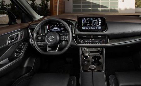 2021 Nissan Rogue Platinum AWD Interior Cockpit Wallpapers 450x275 (62)