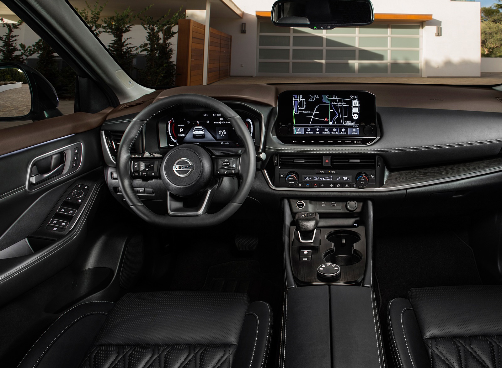 2021 Nissan Rogue Platinum AWD Interior Cockpit Wallpapers #62 of 70