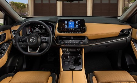 2021 Nissan Rogue Platinum AWD Interior Cockpit Wallpapers 450x275 (47)
