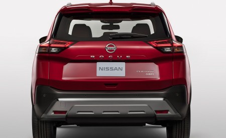 2021 Nissan Rogue Platinum AWD Rear Wallpapers 450x275 (39)