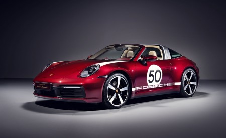 2021 Porsche 911 Targa 4S Heritage Design Edition Front Three-Quarter Wallpapers 450x275 (73)