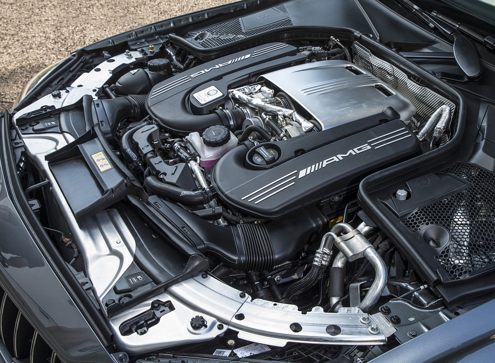 2019 Mercedes-AMG C 63 S Cabrio Engine Wallpapers #65 of 74