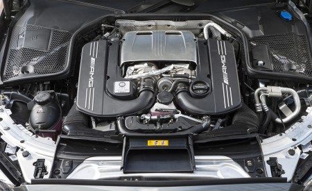 2019 Mercedes-AMG C 63 S Cabrio Engine Wallpapers 450x275 (66)