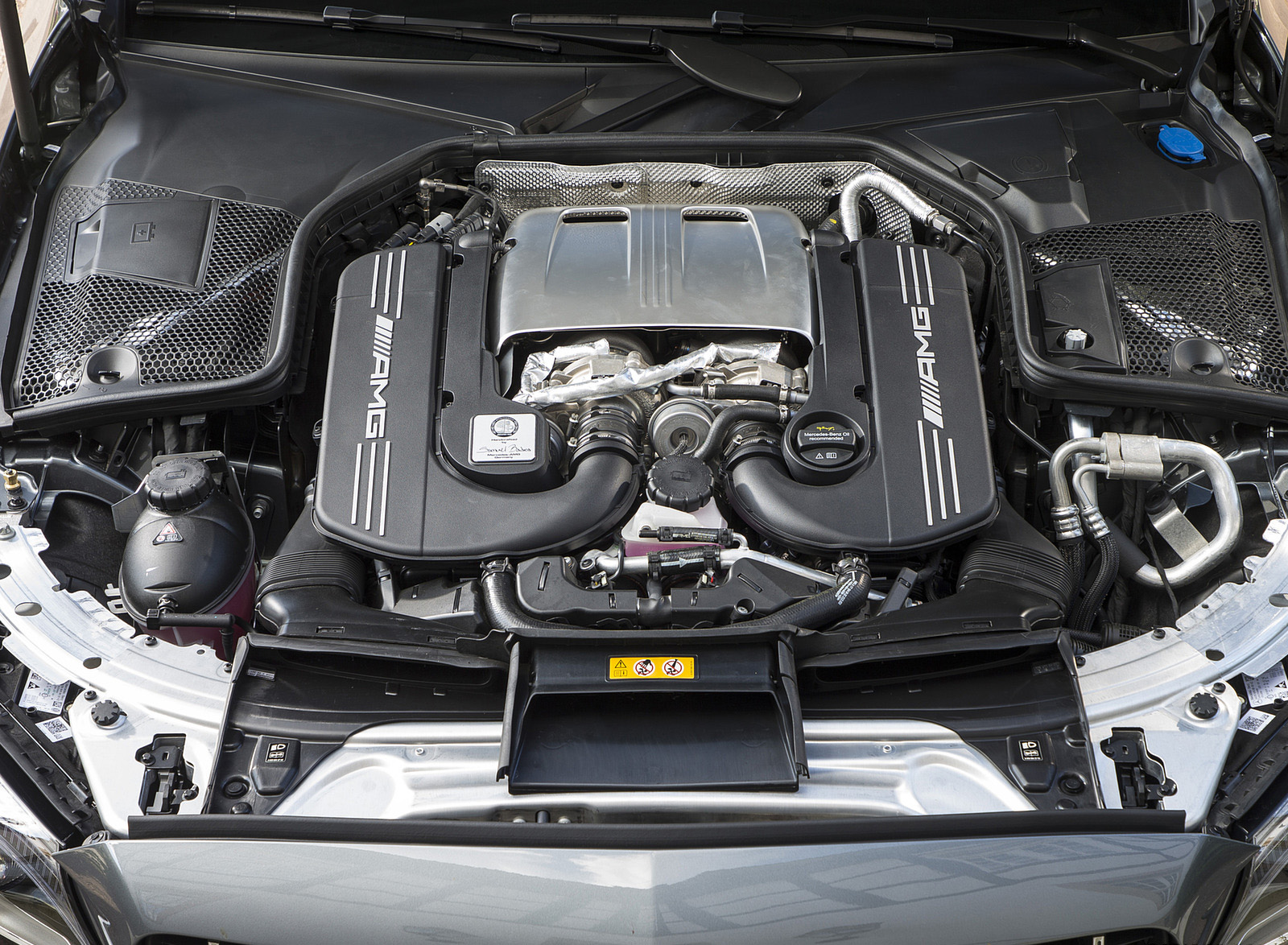 2019 Mercedes-AMG C 63 S Cabrio Engine Wallpapers #66 of 74