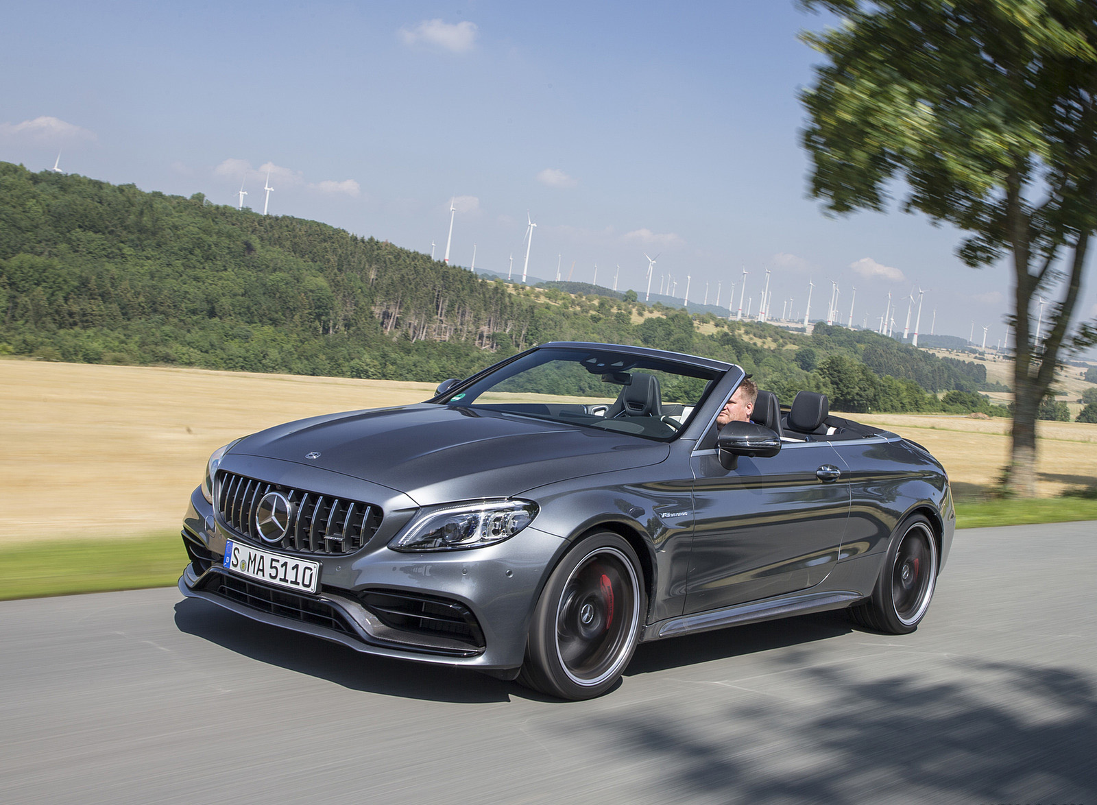 2019 Mercedes-AMG C 63 S Cabrio Front Three-Quarter Wallpapers #13 of 74