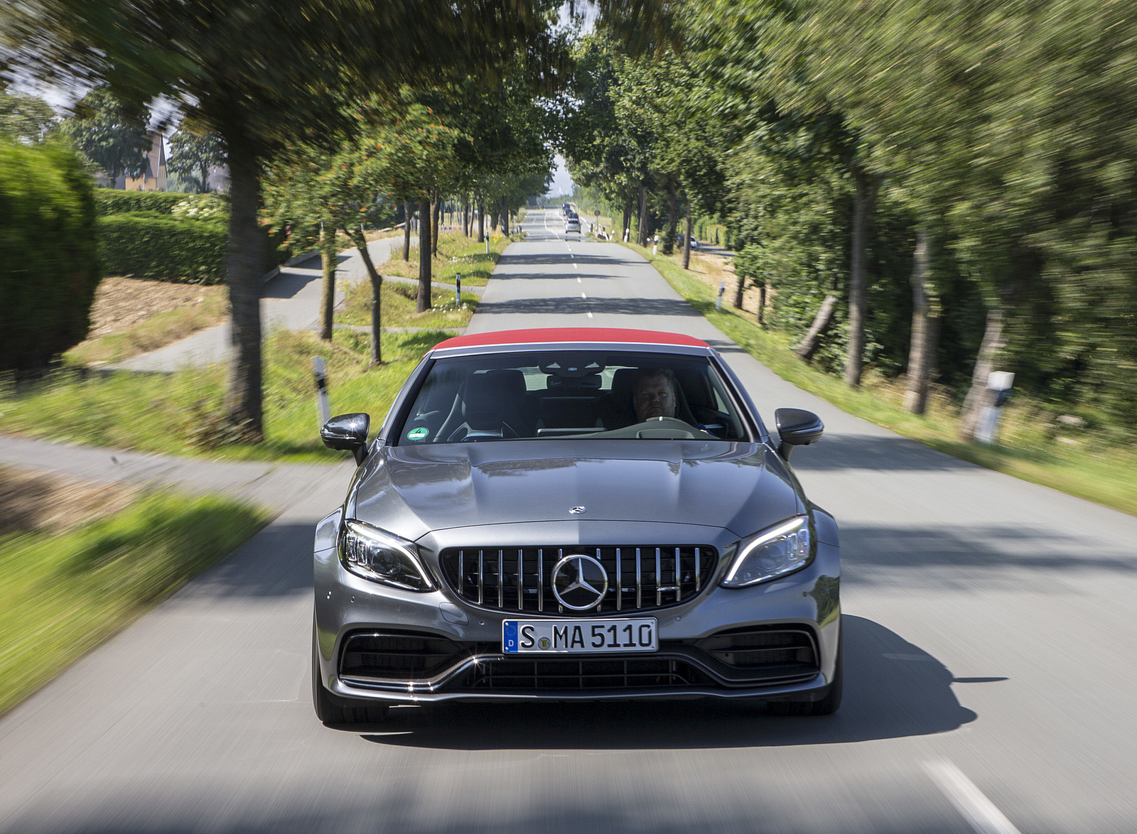 2019 Mercedes-AMG C 63 S Cabrio Front Wallpapers (3)