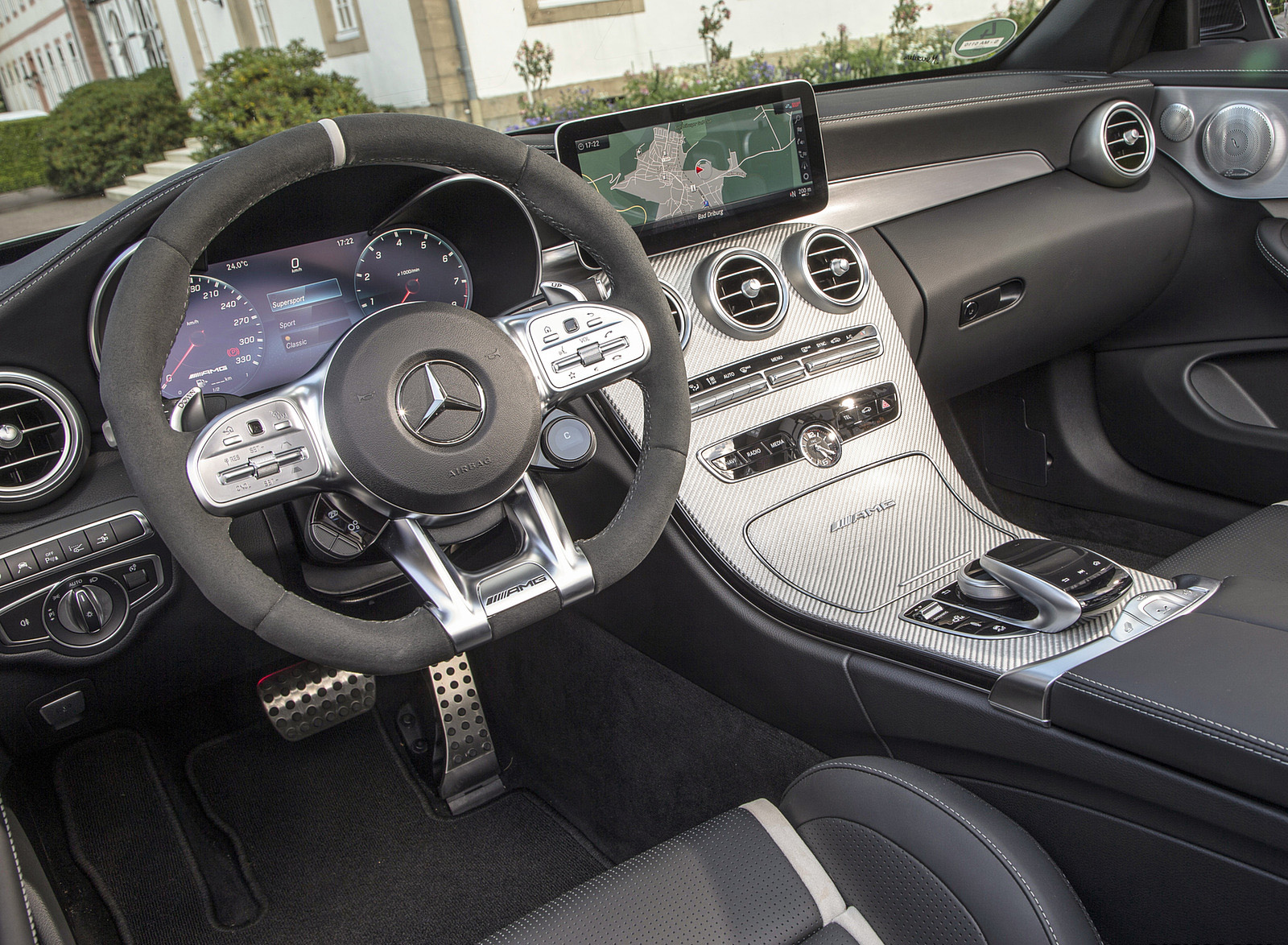 2019 Mercedes-AMG C 63 S Cabrio Interior Detail Wallpapers #70 of 74
