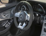 2019 Mercedes-AMG C 63 S Cabrio Interior Steering Wheel Wallpapers 150x120