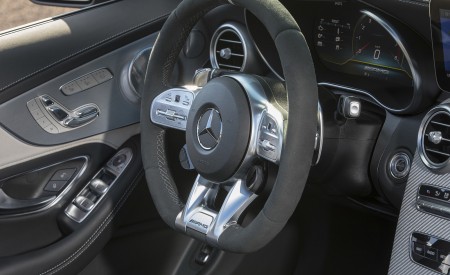 2019 Mercedes-AMG C 63 S Cabrio Interior Steering Wheel Wallpapers 450x275 (74)