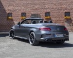 2019 Mercedes-AMG C 63 S Cabrio Rear Three-Quarter Wallpapers 150x120